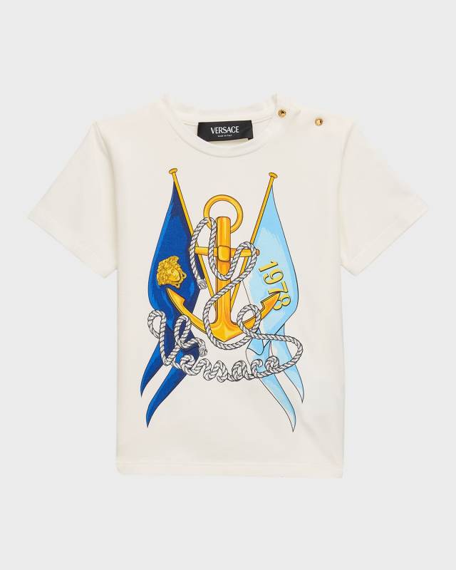 Boy's Marine Logo-Print T-Shirt, Size 6M-3